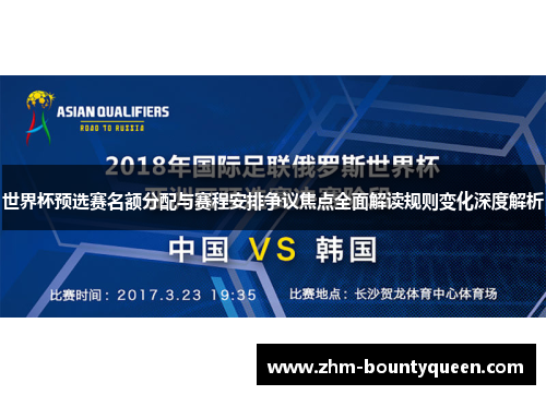 世界杯预选赛名额分配与赛程安排争议焦点全面解读规则变化深度解析 世界杯预选赛名额分配与赛程安排争议焦点全面解读规则变化深度解析